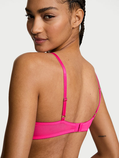Victoria's Secret Wicked Çiçəkli Embroidery Balconette Lənətsiz Sütyen