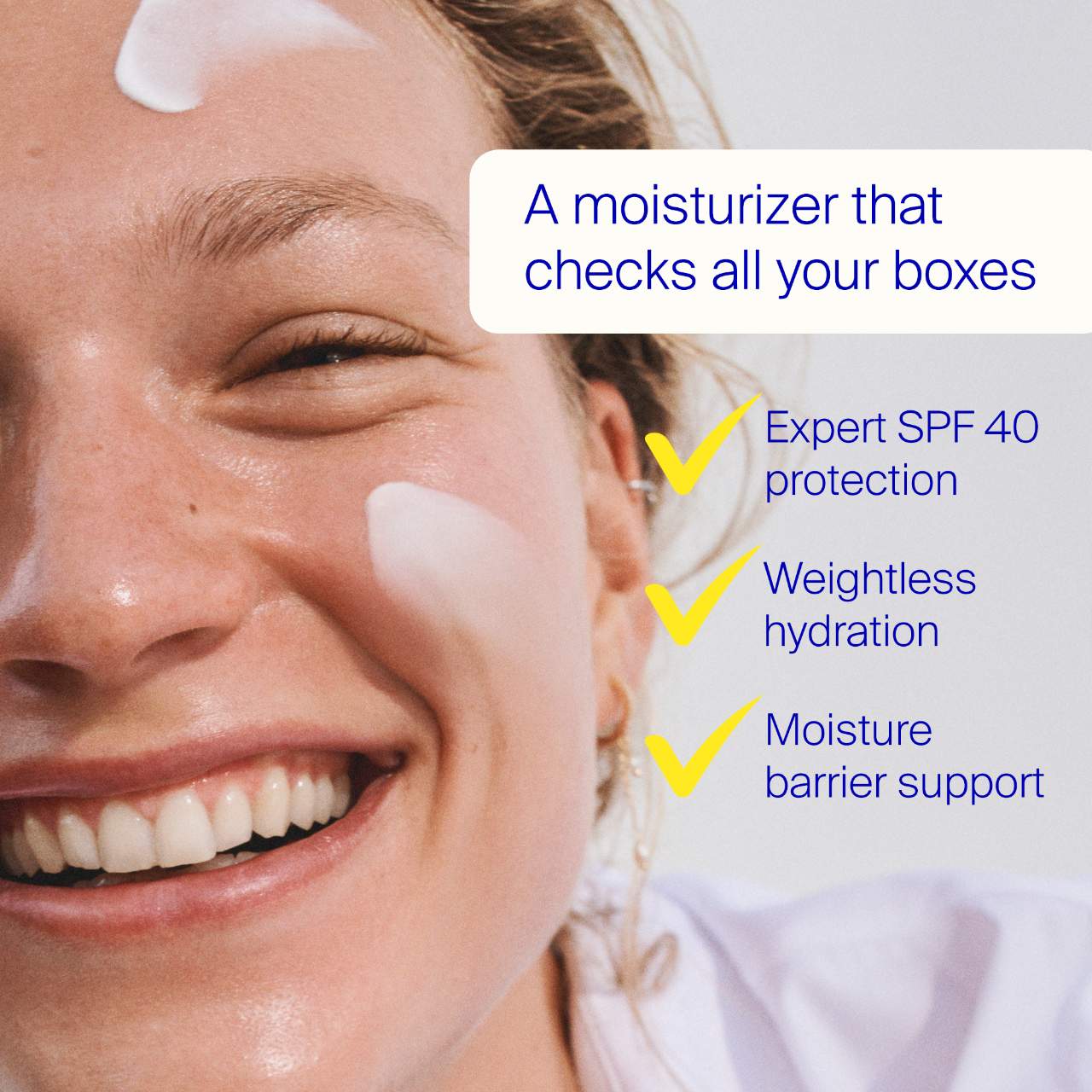 Supergoop! Triple Prep Səssiz Çoxfunksiyalı Nəmləndirici SPF 40 Günəş Kremi
