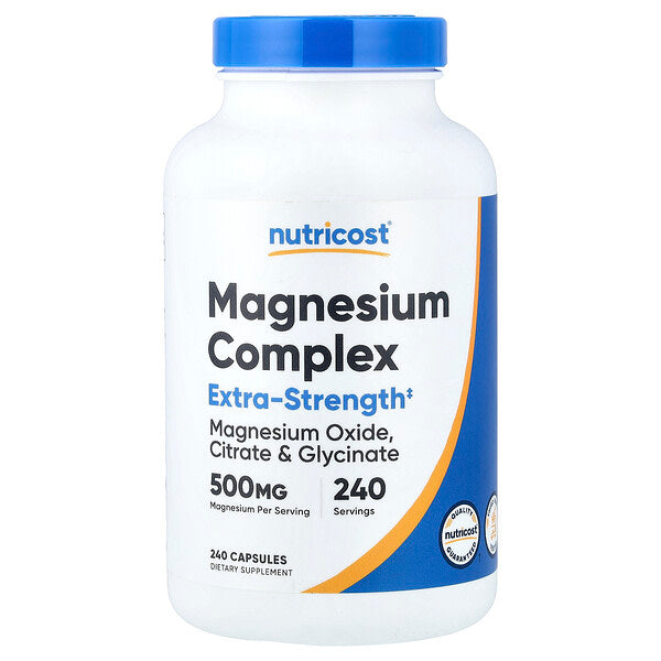 Nutricost Magnesium Complex 500mg 240 Kapsul
