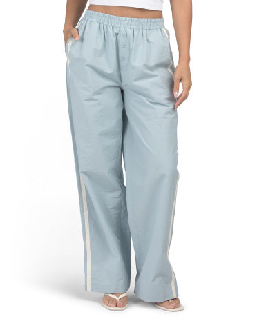 LE LIS Double Stripe Track Pants