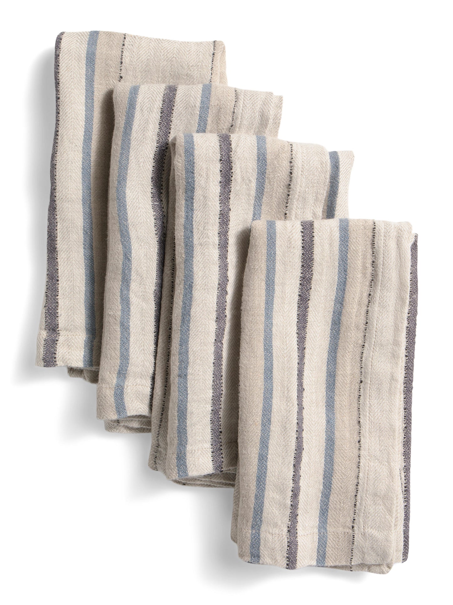 CARAVAN HOME 4-lü Linen Antwerp Çizgili Peçete