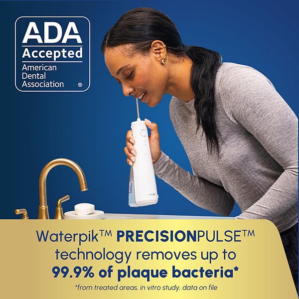 Waterpik Cordless Plus 5000 3-Başlıqlı Şarj Edilən Su Flosu