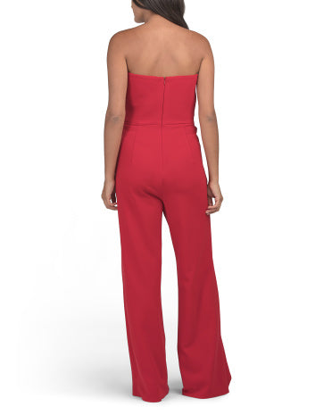 TADASHI SHOJI Sweetheart Neck Jumpsuit