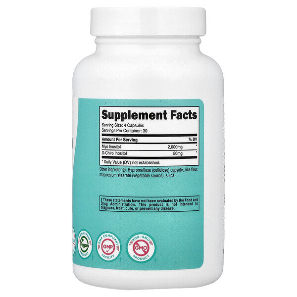 Nutricost Qadın Myo D-Chiro İnositol 120 Kapsul