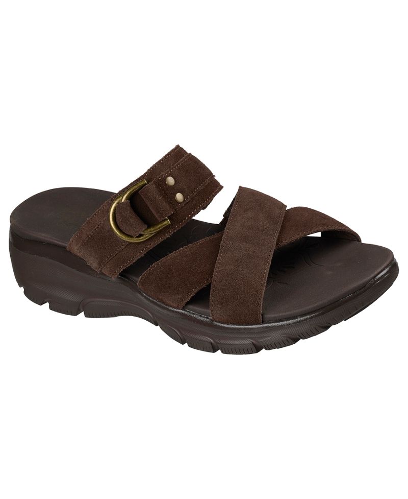 Skechers Qadın Relaxed Fit: Easy Going - Simply Dreamy Sürüşkən Sandalları