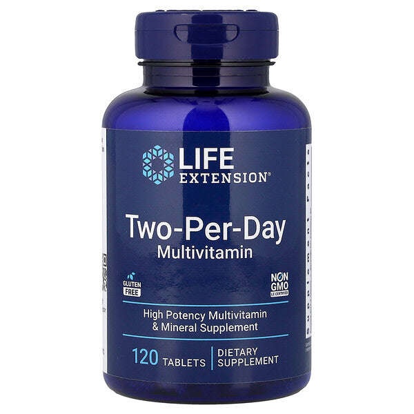 Life Extension Günde İki Dəfə Multivitamin 120 Tablet YoxYox
