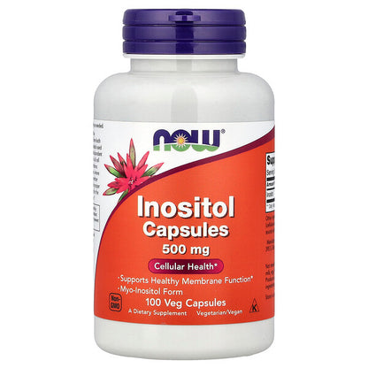 Now Foods İnositol 500 Mq 100 Bitki Kapsulu