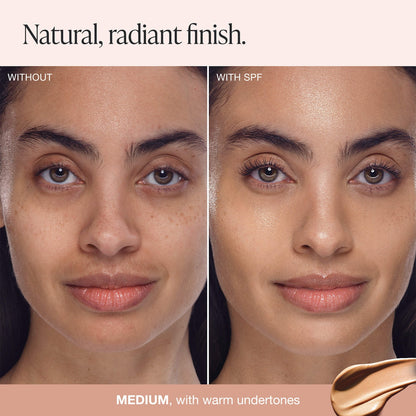 INNBEAUTY PROJECT Mineral Sun Glow Geniş Spektrli Günəş Kremi SPF 43 PA +++ Peptidlər və C Vitamini ilə