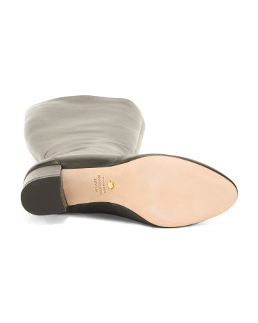 STUART WEITZMAN Made In Spain Leather Yuliana 60 Dizə Qədər Çəkmə