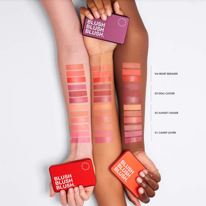 SEPHORA COLLECTION Yanaq Rəngi Paleti. Krem və Pudra Qarışması