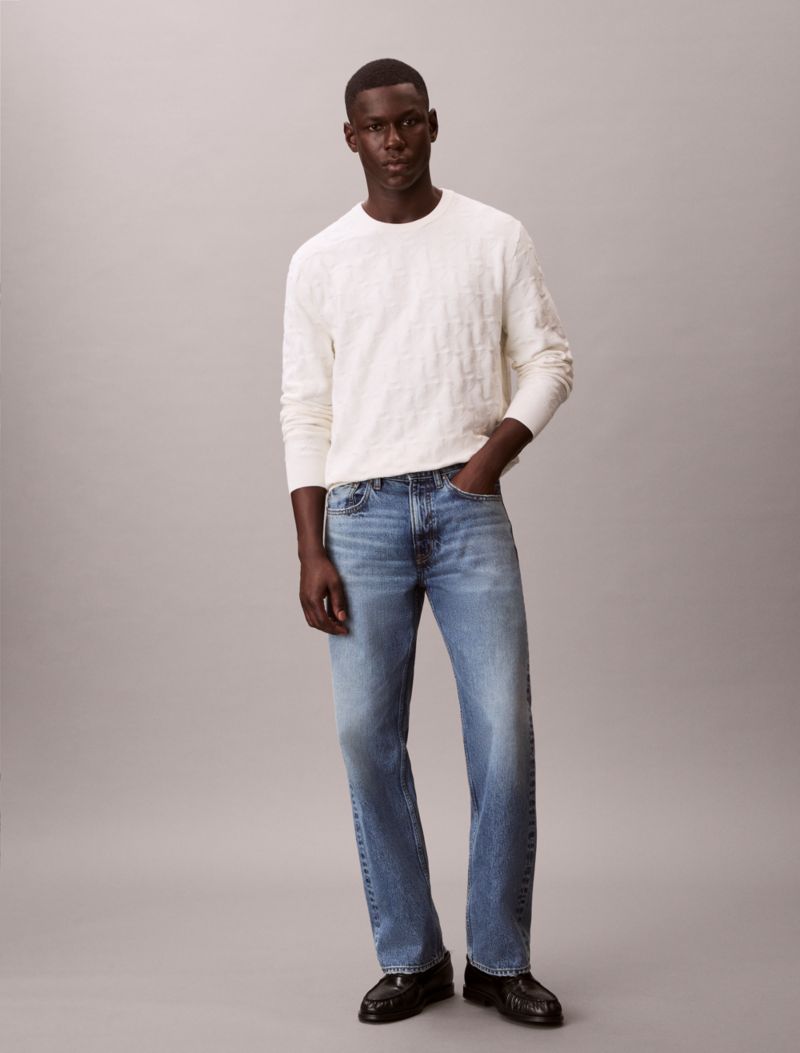 Calvin Klein Monogram Rahat Svetər