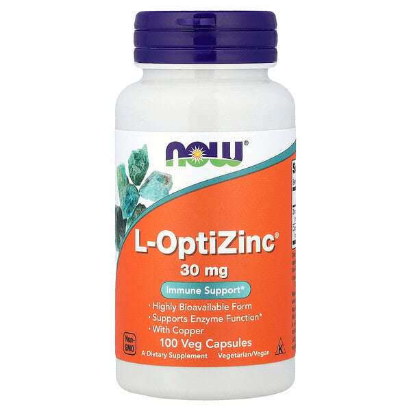 Now Foods L Optizinc 100 Vegetarian Kapsulü YoxYox