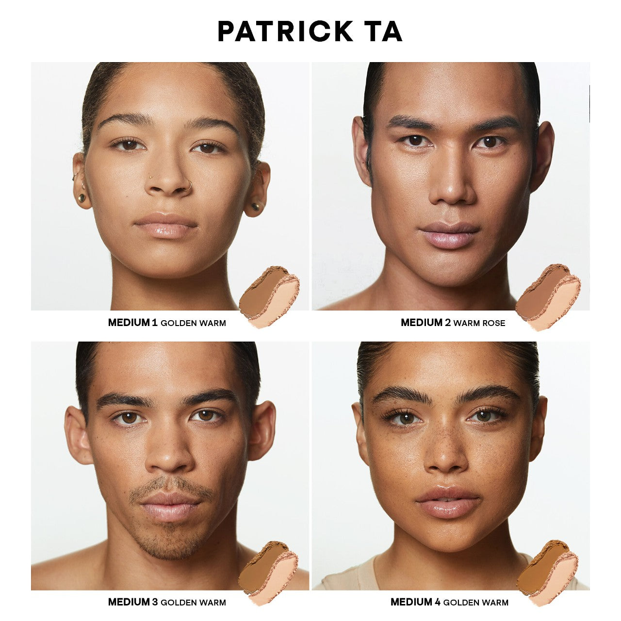PATRICK TA Major Skin Kremi Tonal Krem və Bitirici Pudra Dueti