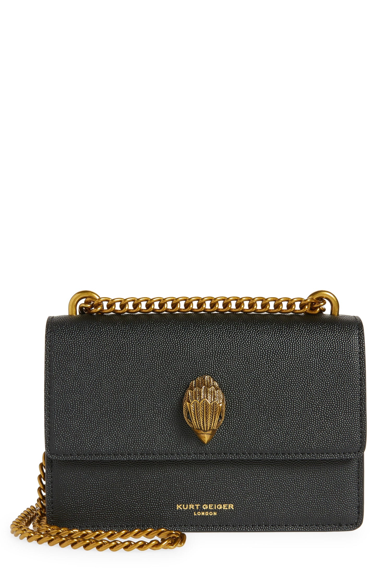 Kurt Geiger London Mini Shoreditch Dəri Çapraz Çantası