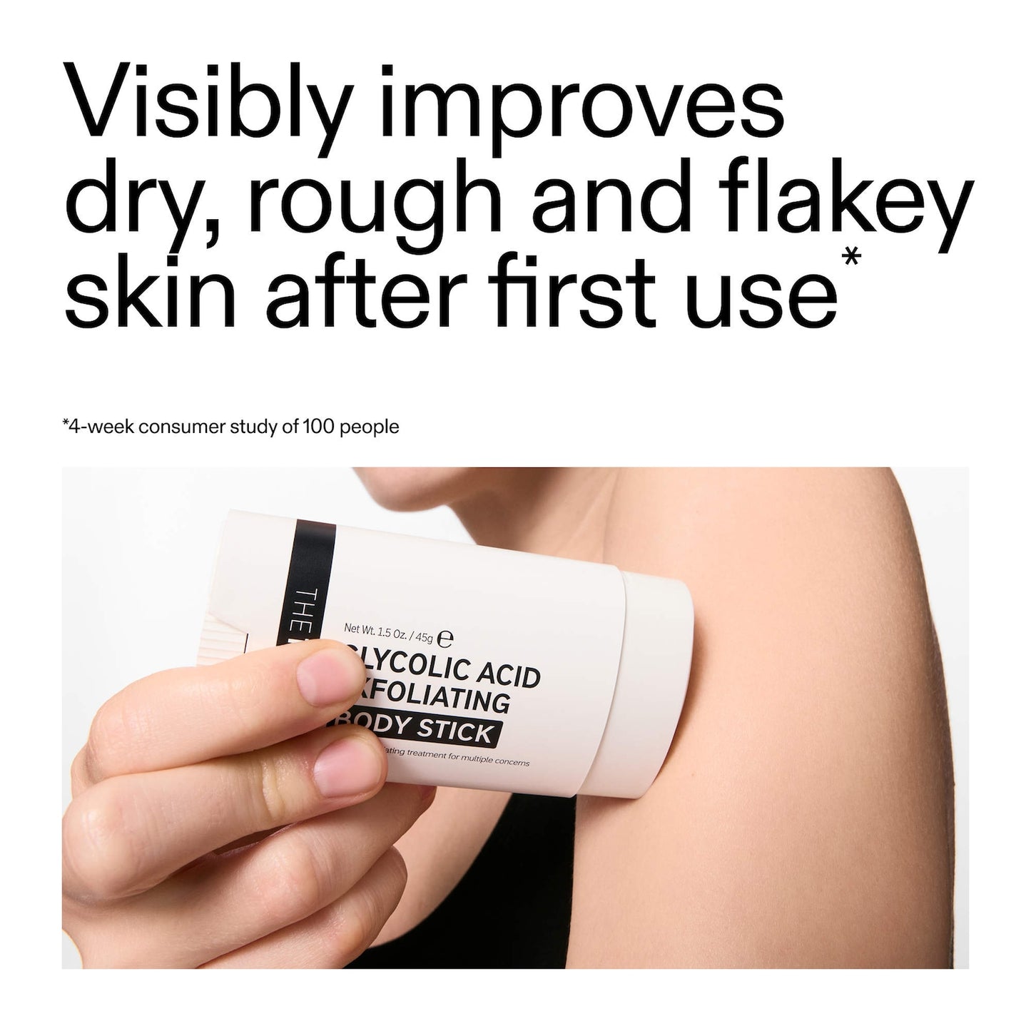 The INKEY List Glikolik Asid Eksfoliant Bədən Çubuğu