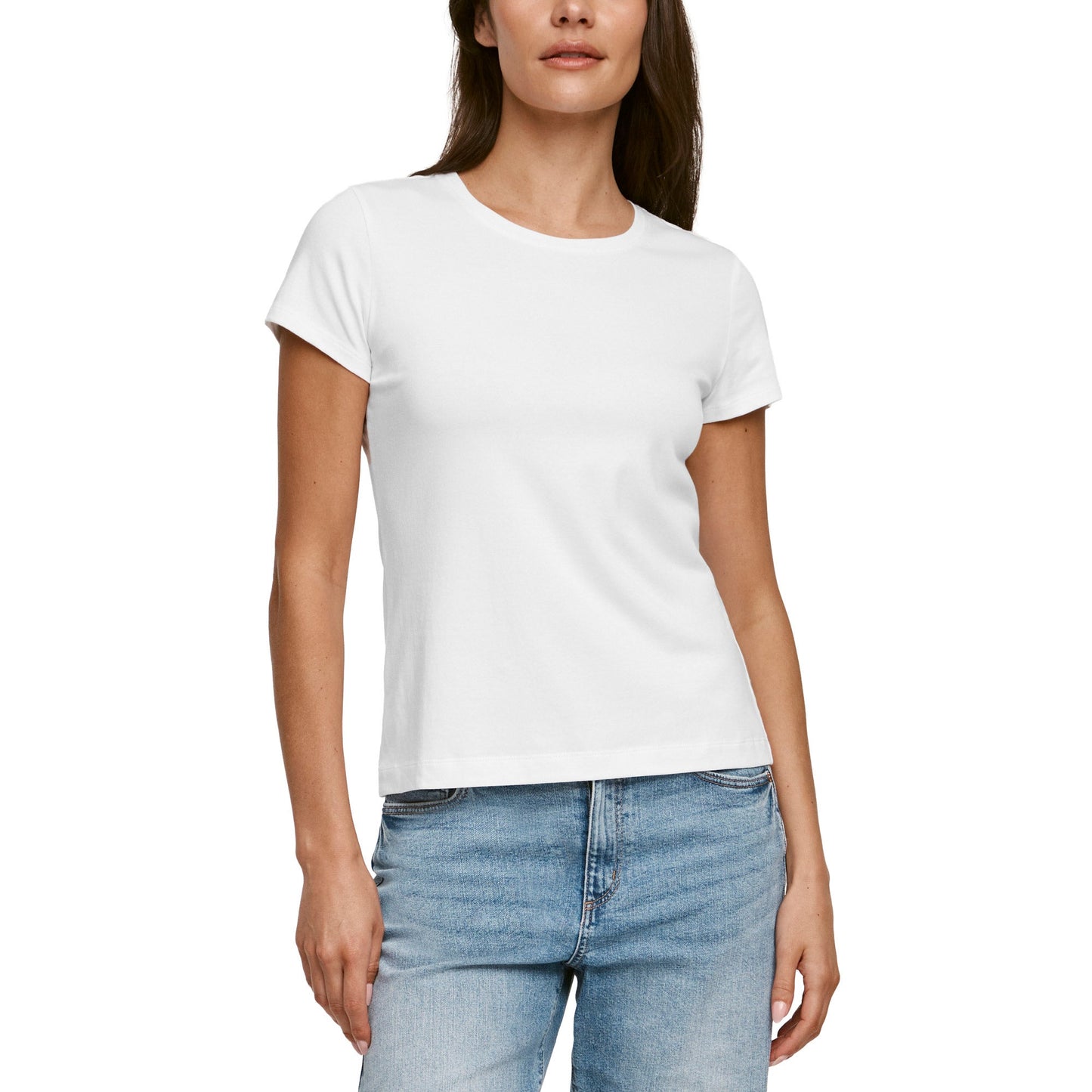 Banana Republic Qadın Crew Boyunlu Qısa Kollu T-Shirt 3-Pack XL