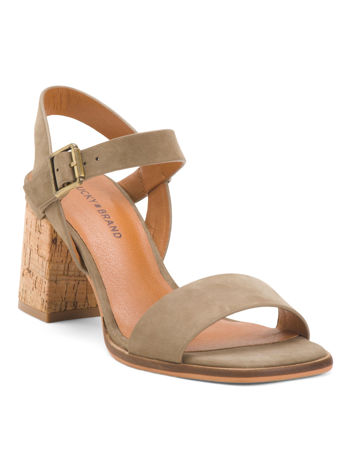 LUCKY BRAND Süət Mantar Topuqlu Sandal