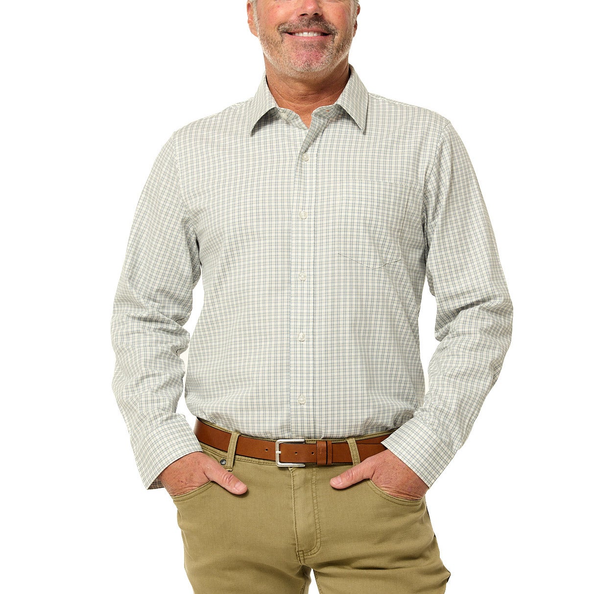 Dockers Kişi Uzun Kollu Düymə Köynəyi