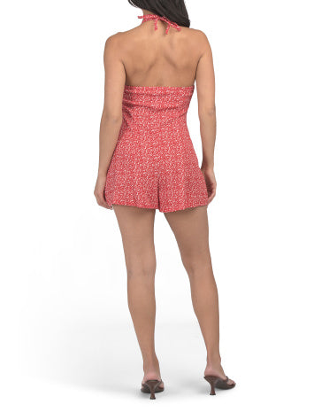 MADDEN GIRL Çaplı Buruşuq Romper