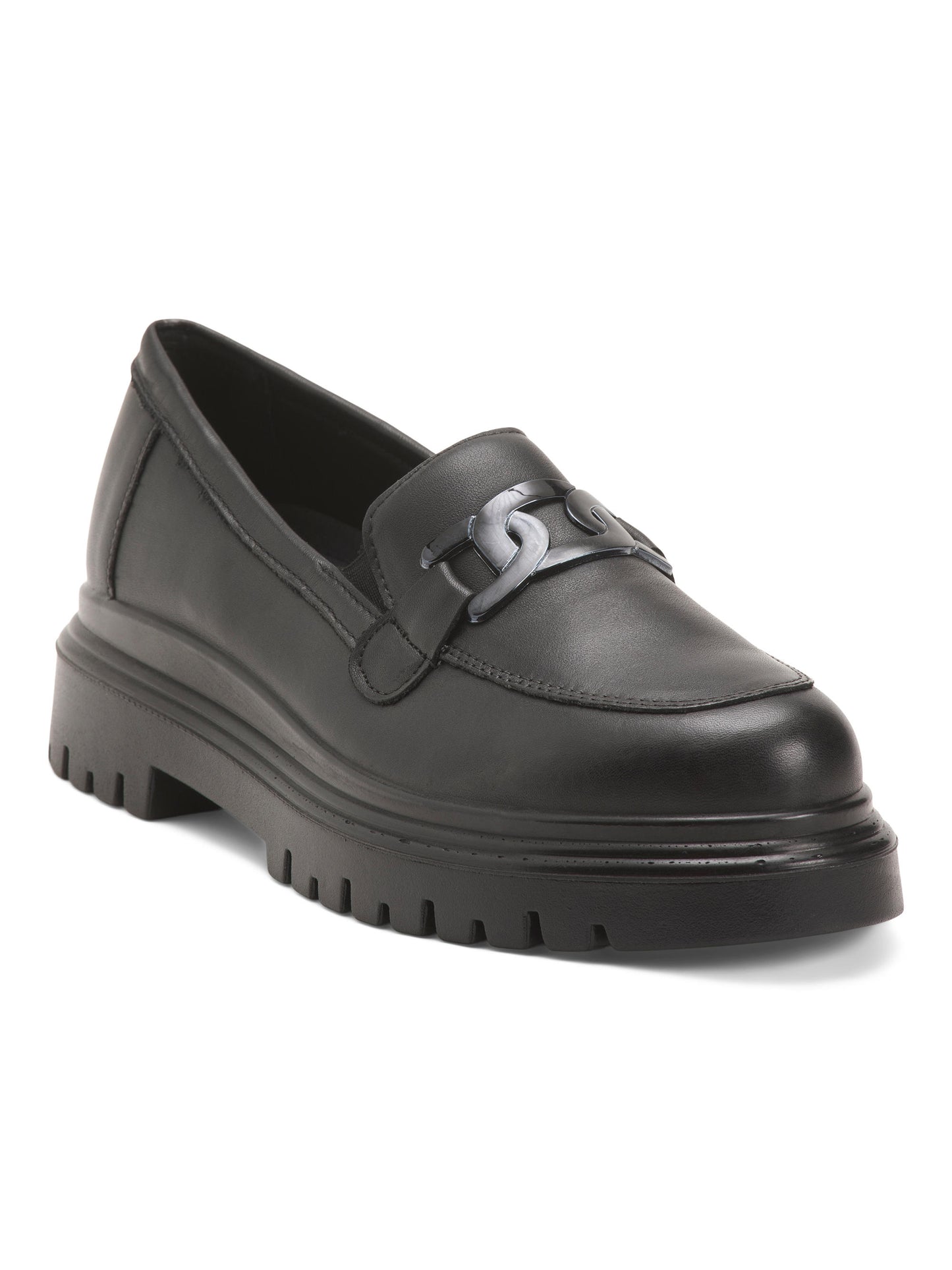 IGI&CO İtaliyanın Dəri Loafer Ayaqqabıları Horsebit Detalı