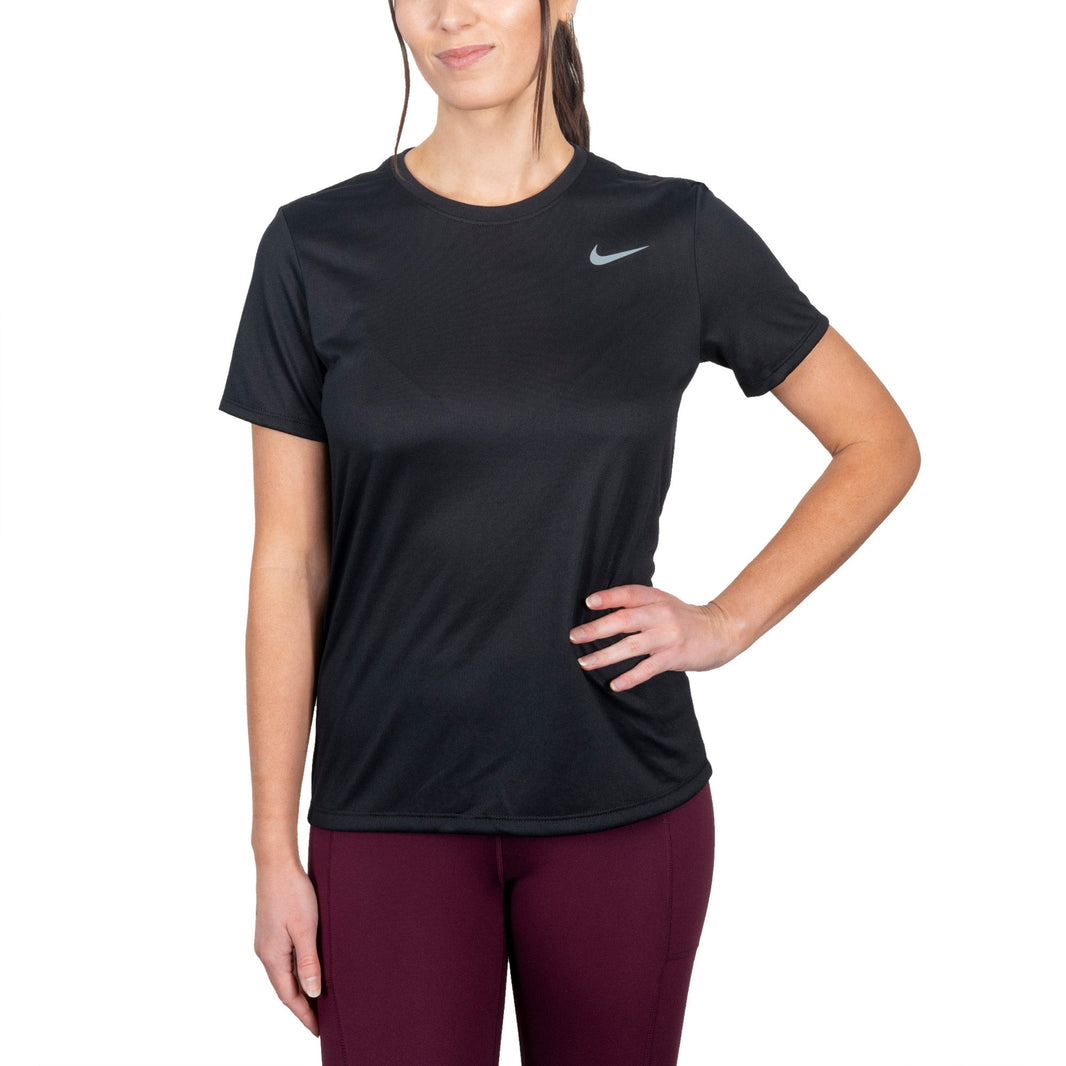 Nike Qadın İdman Köynəyi Qara