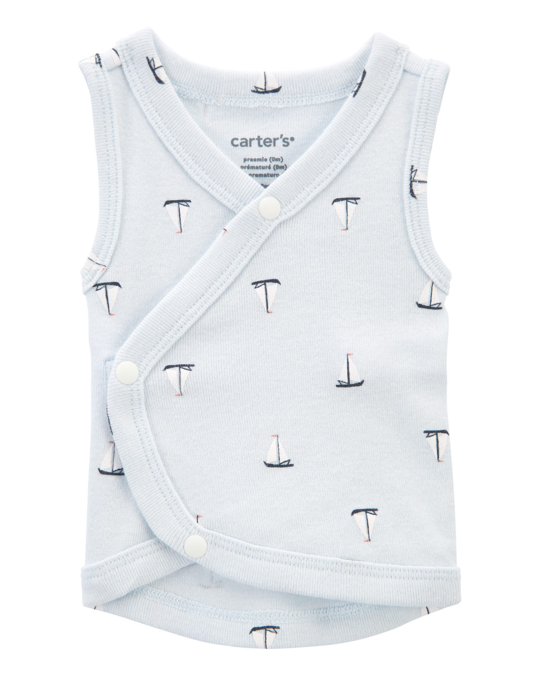 Carter's Oğlan Körpə Yelkənli Tanktop - Mavi