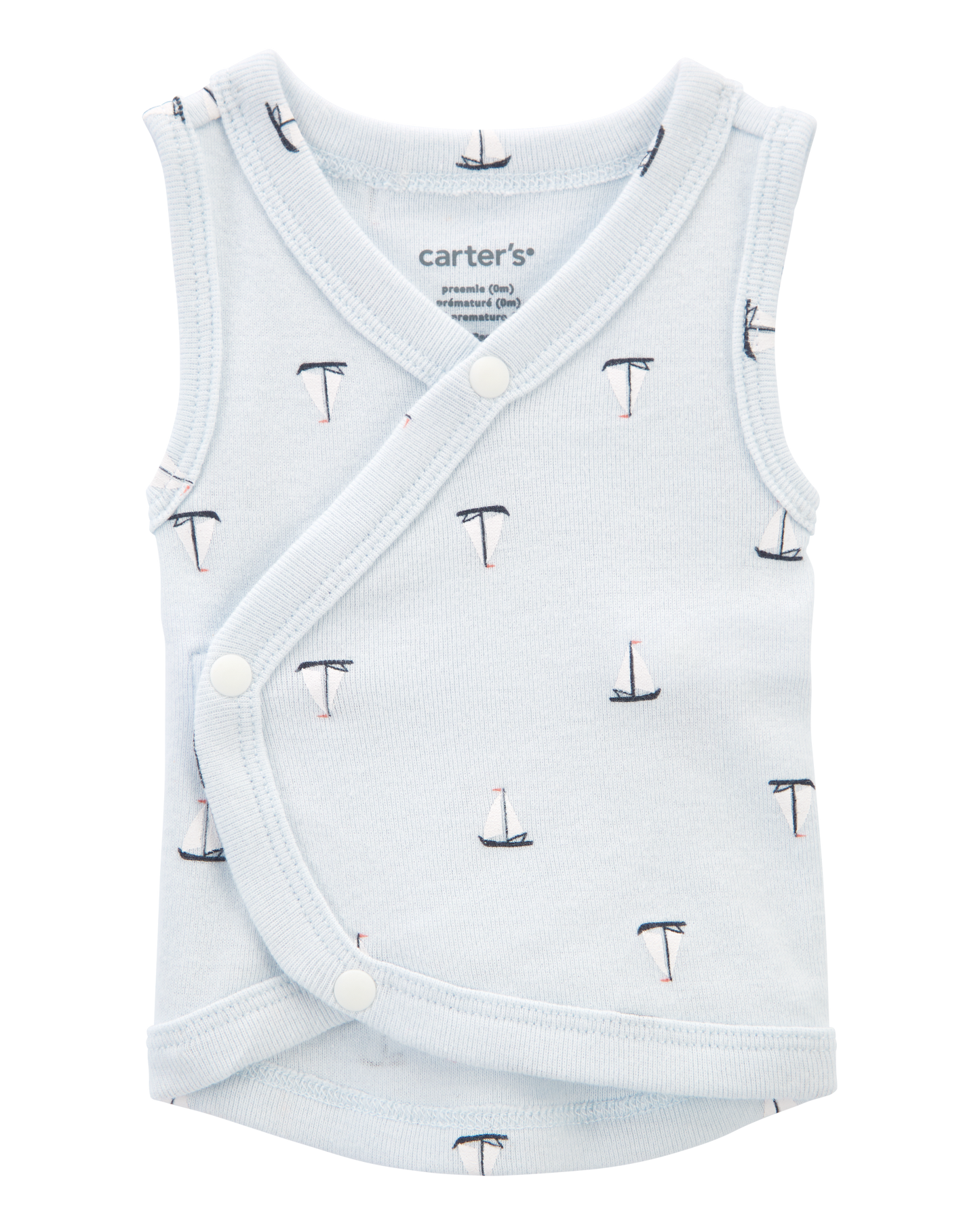 Carter's Oğlan Körpə Yelkənli Tanktop - Mavi