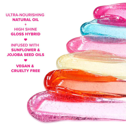 Too Faced Kissing Jelly Yapışmayan Dodaq Yağı Parlatıcısı