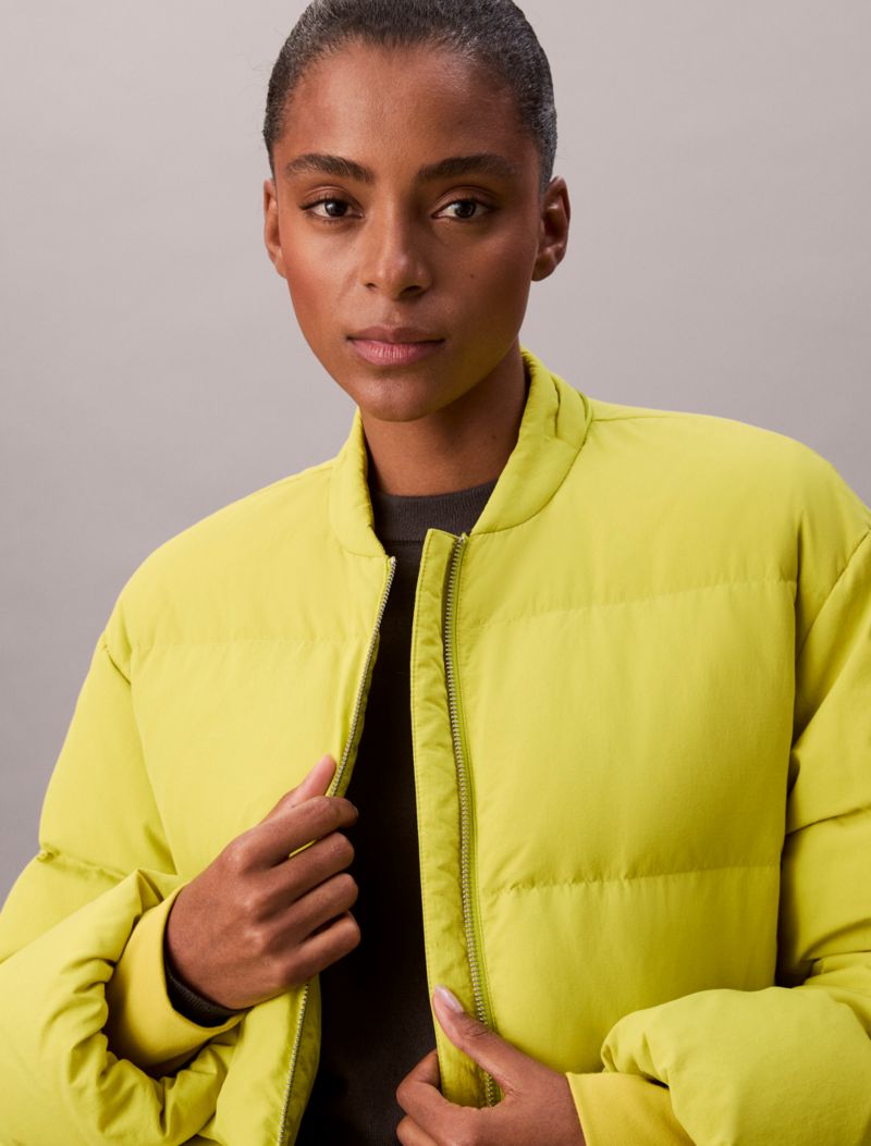 Calvin Klein Qısa Yasdıqlanmış Gödəkçə Şalı ilə