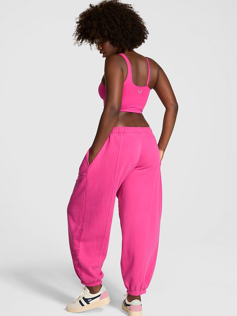 PINK Luxe Fleece Baggy Sweatpants