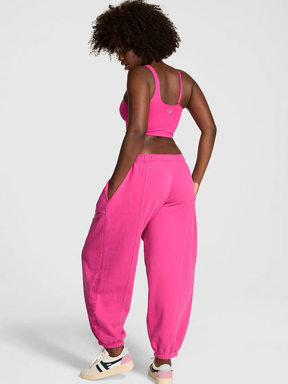 PINK Luxe Fleece Baggy Sweatpants