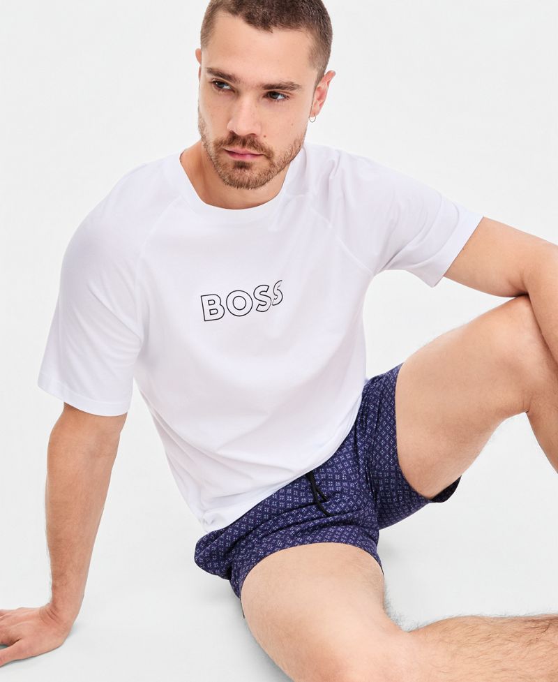 BOSS by Hugo Boss BOSS Günəş Koruma Logolu Köynək