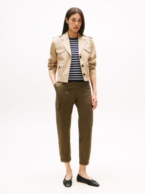 Tommy Hilfiger Kəmər Bağlı Cargo Jogger, Ordu Yaşıl