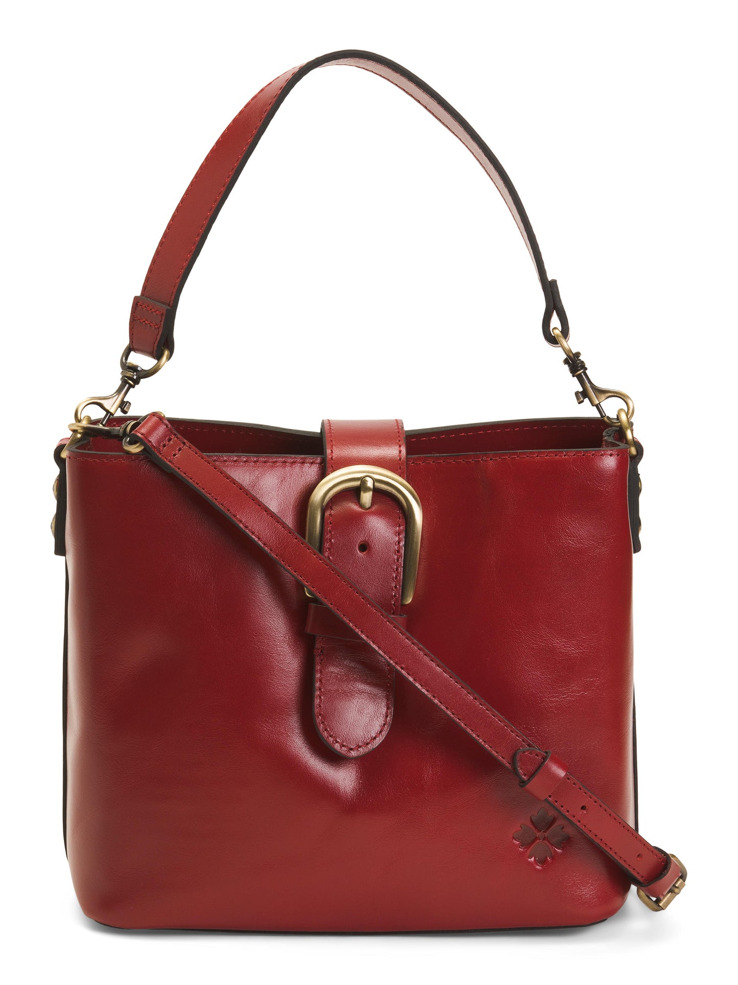 Leather Irving Dəstkəsli Kova Çantası Şəriddə