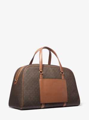 Michael Kors Jet Set Travel Extra-Large Signature Logo Weekender Çantası