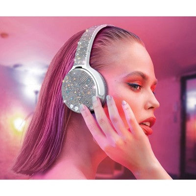ART+SOUND Bling Simsiz / Kablolu Bluetooth Qulaqcığı: Tənzimlənən Üstün-Qulaq Dizaynı