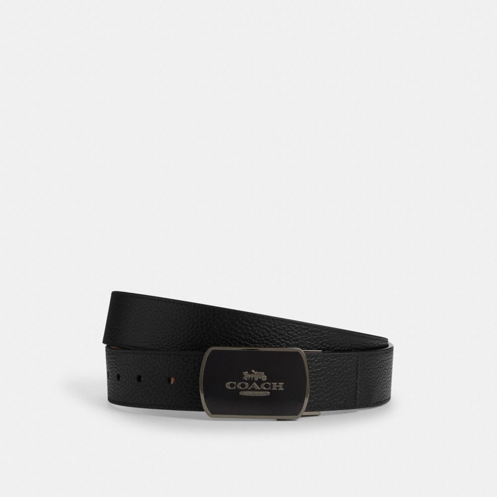 Coach Plaque Tokalı Dönəbilən Kəsilə Biləcək Kəmər, 38 Mm