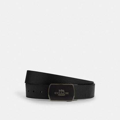 Coach Plaque Tokalı Dönəbilən Kəsilə Biləcək Kəmər, 38 Mm
