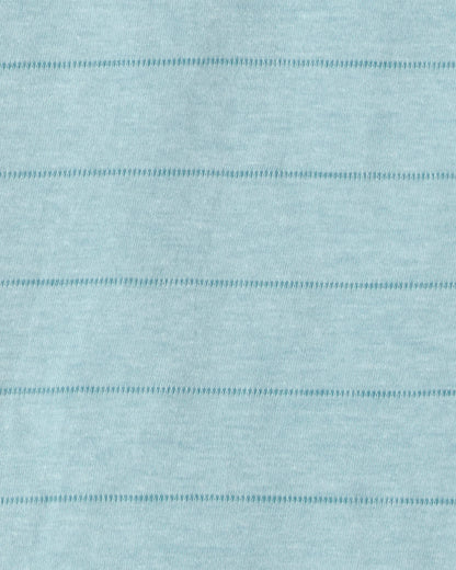 OshKosh B'gosh Oğlan Çizgili Henley Köynəyi - Mavi