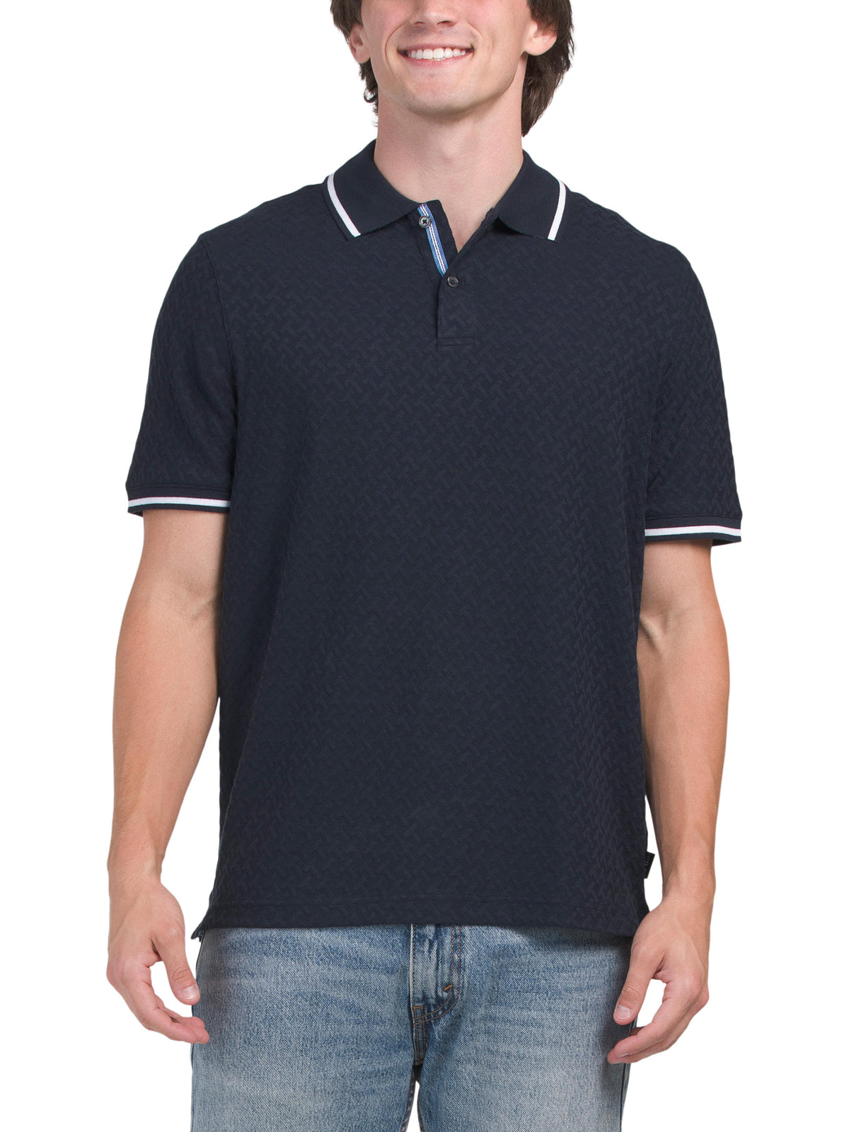 TED BAKER Toxumalı Polo Köynəyi