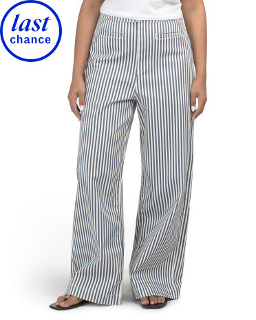 Tailored Striped Trousers Kişi Şalvarı