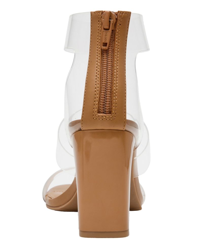Wild Pair Qadın Zollaa Vinilə Block Topuqlu Sandal