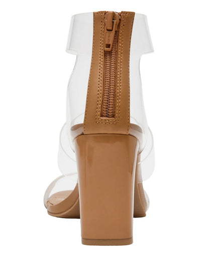 Wild Pair Qadın Zollaa Vinilə Block Topuqlu Sandal