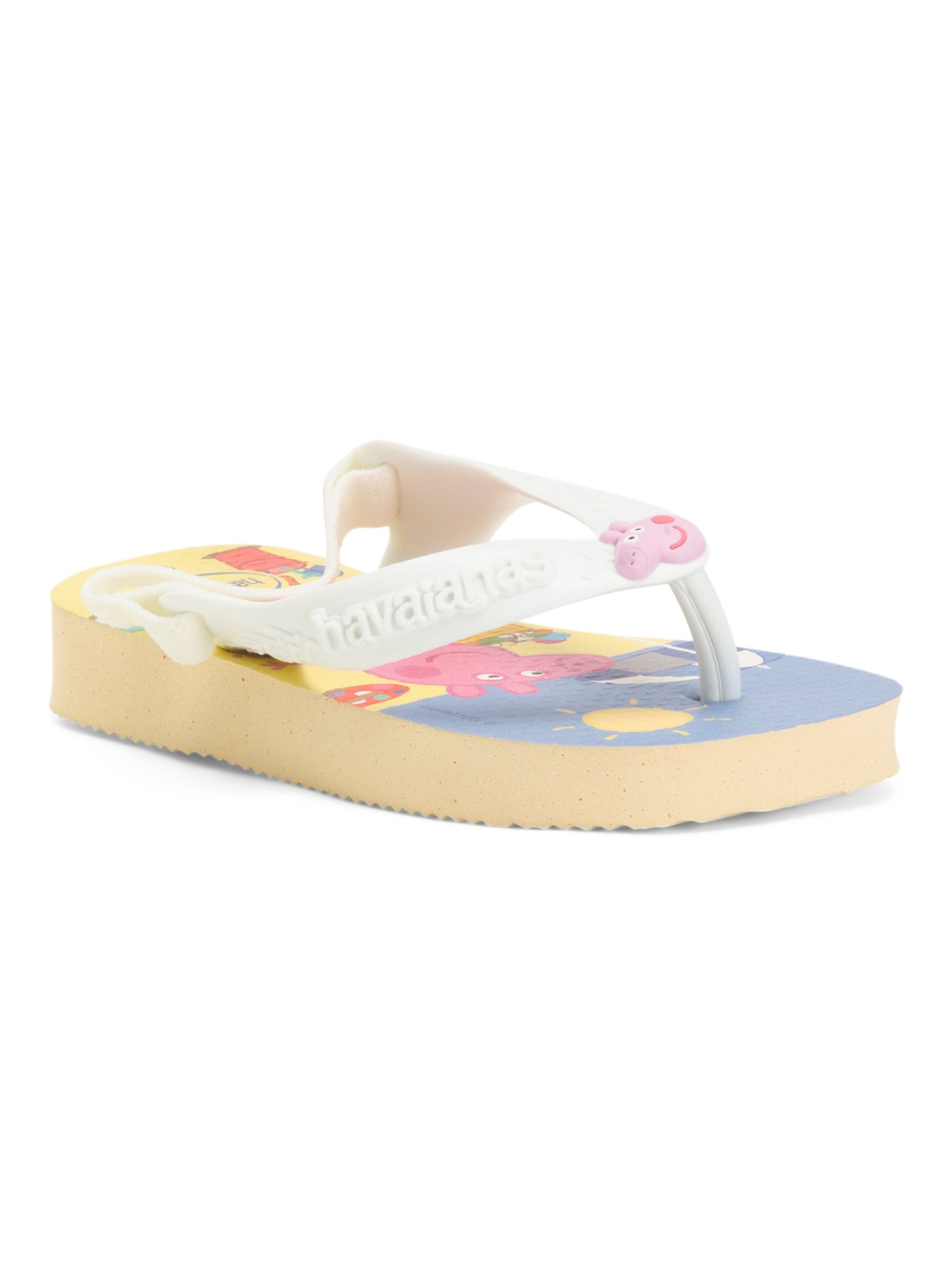 HAVAIANAS Braziliyada İstehsal Edilmiş Baby Peppa Pig Sandal (Toddler Kiçik Uşaq Böyük Uşaq)