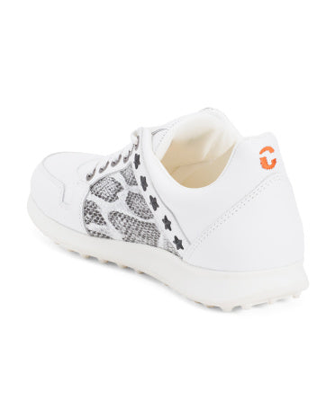 DUCA DEL COSMA Made In Portugal Dəri Melanie Golf Krossovkası
