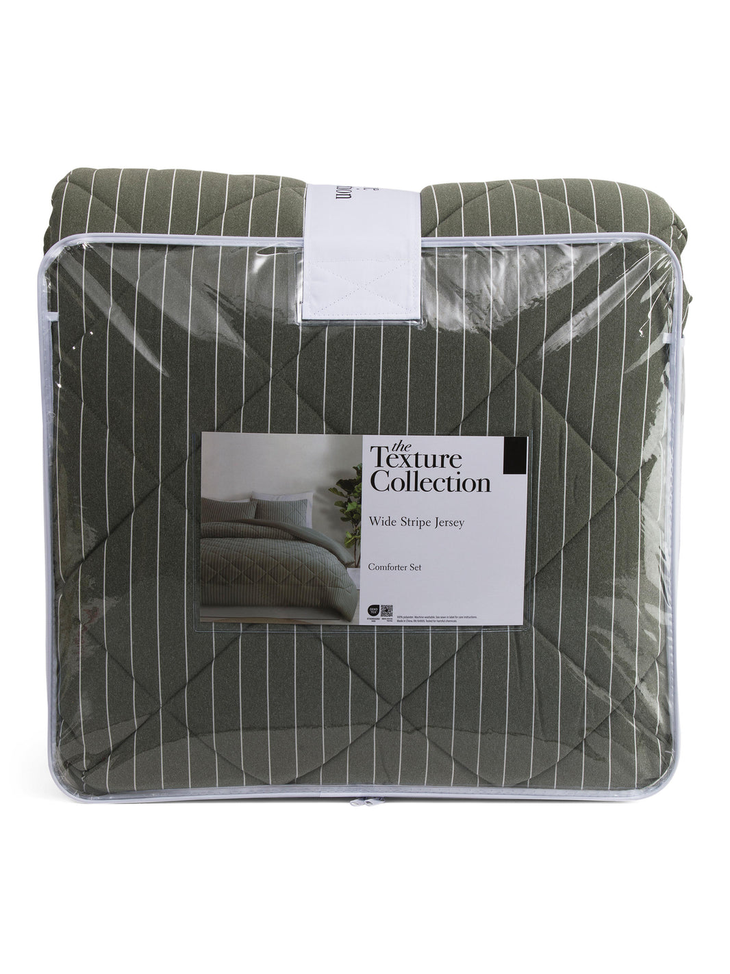 TEXTURE COLLECTION Geniş Çizgili Yorğan Dəsti