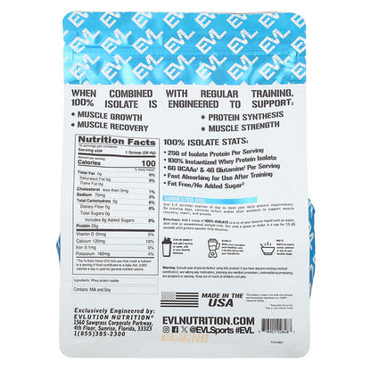 Evlution Nutrition 100 Isolate Protein Təzə 1 Lb 454 G