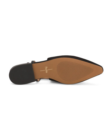 LINEA PAOLO Suede Cassidy Slingback Flats
