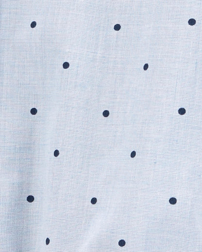 OshKosh B'gosh Uşaq Oğlan Nöqtəli Düymələ Bodysuit