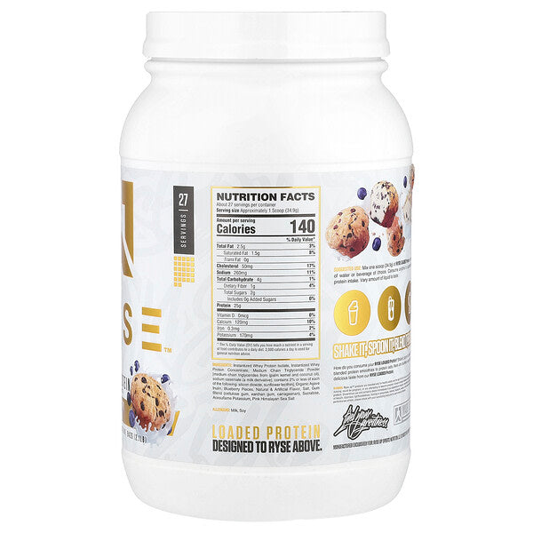 Ryse Loaded Protein Çörekotu Üzümü 2 1 Funt 942 Q